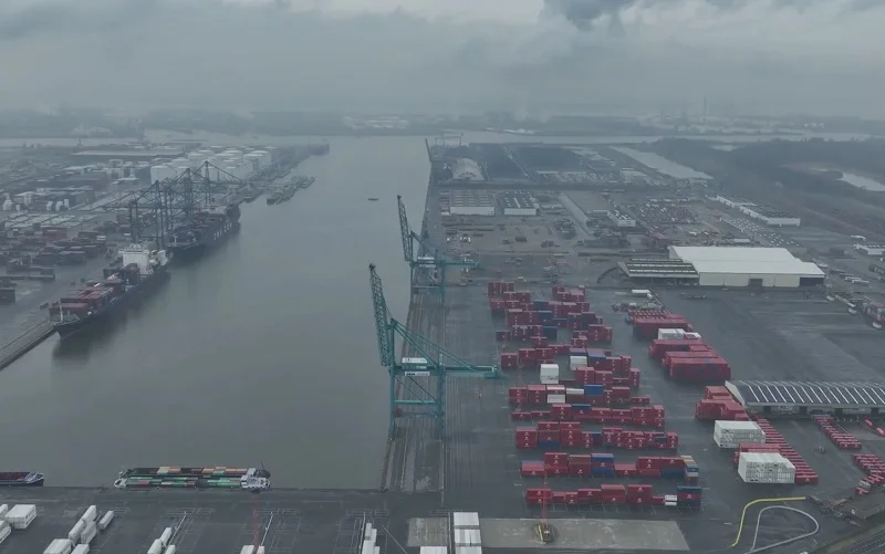 порт у Жовтому морі